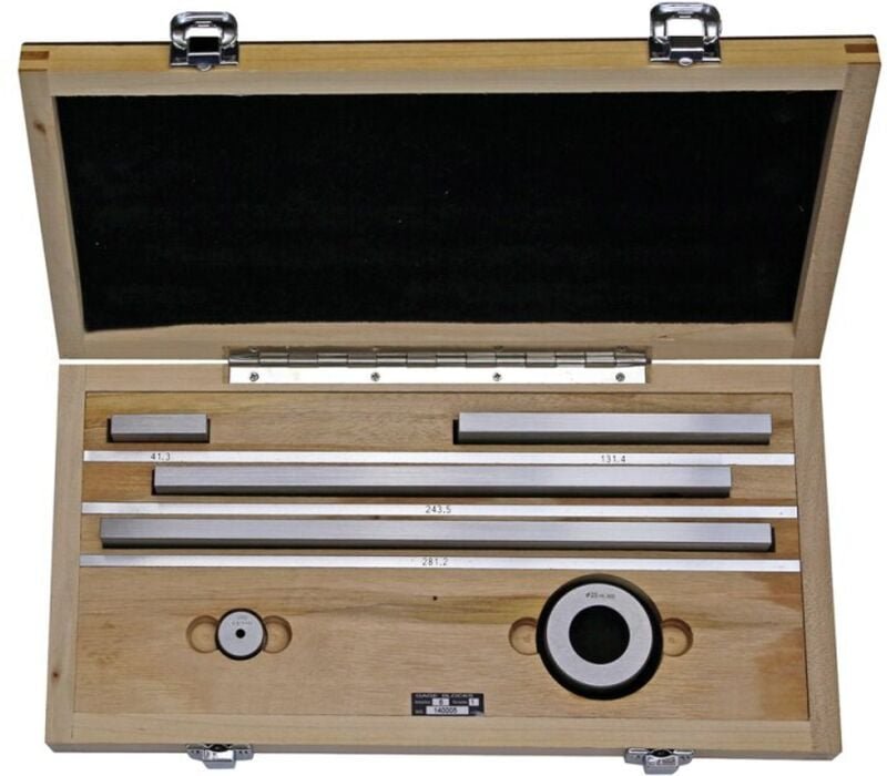 Thumbnail - MIB - Prüfsatz für Messschieber din en iso 3650/1 Stahl 6-teilig