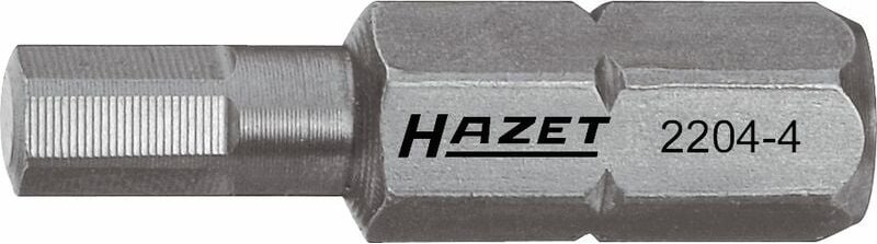 Thumbnail - HAZET Bit 2204-6 Sechskant massiv 6,3 (1/4 Zoll) Innen-Sechskant Profil 6