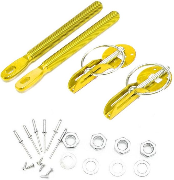 Motorhaubenclip, Motorhaubenclip, OT-Clip, Auto-OT-Clip, OT-OT-Schloss, Universal-OT-OT-Pin-Uchon-Schloss-Kit-Ersatz für...