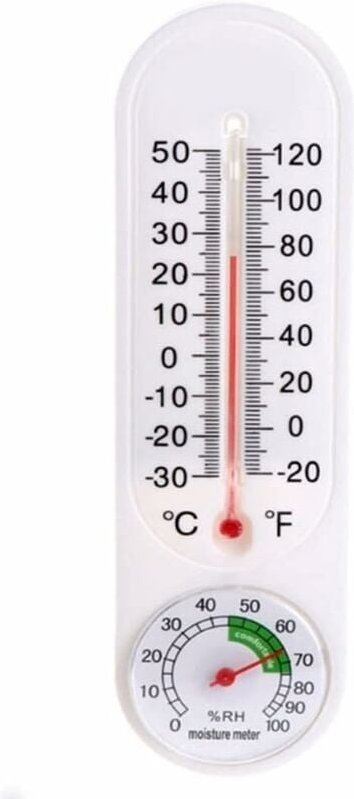Thumbnail - SNQ - Gewächshausthermometer Hygrometer, Thermometer Min Max Min Klassisches Design Gartenpflanze Digitale Temperatur Lu...