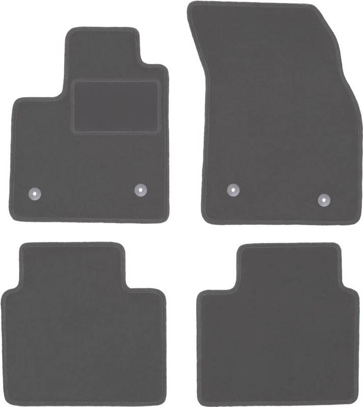Graphit-Fußmatten für: Ford Focus MK4 Fließheck, Limousine, Kombi, Turnier, Turnier Active (2018-)