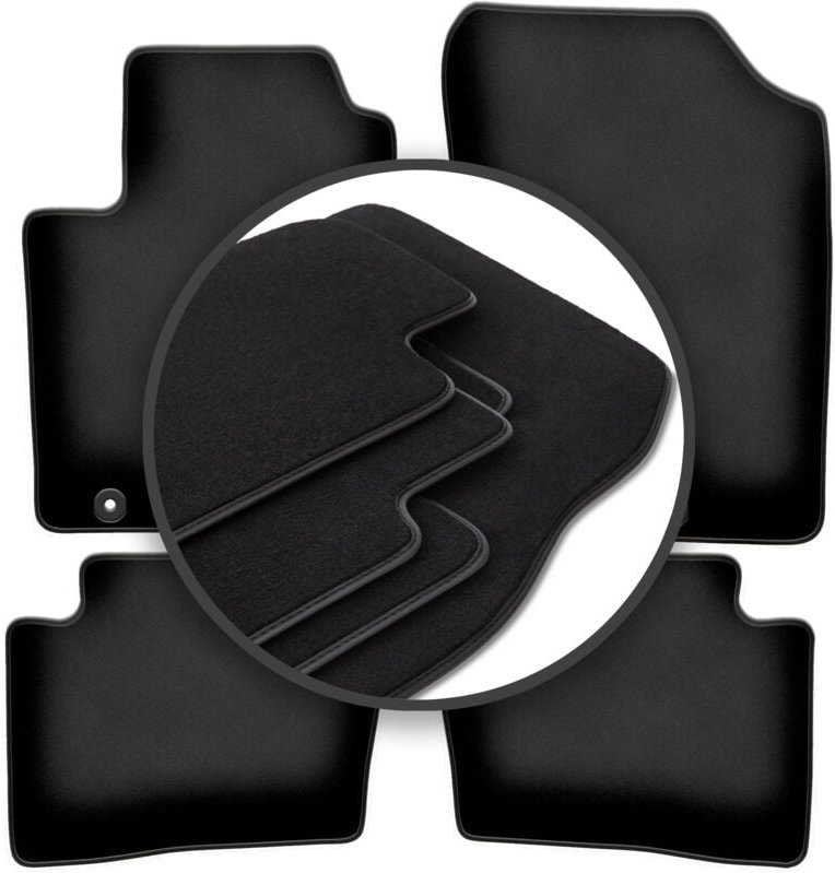 Premium-Fußmatten für: Kia Rio II DE Fließheck (2005-2011)