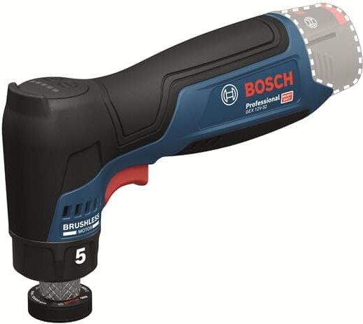 Bosch Akku-Exzenterschleifer gex 12V-32, incl. 2x Schleifteller, Karton - Bosch Professional