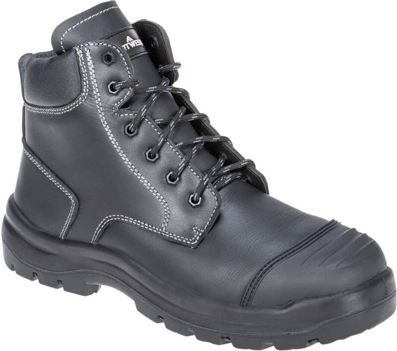 Hochsichere Sicherheitsschuhe Clyde S3 HRO CI HI FO Schwarz 46