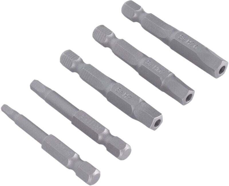 UlisemFünfeckige Bits, magnetische fünfeckige Bits, magnetischer Schraubenschlüssel-Bohrer-Bit-Satz, langlebiger Kopfsch...