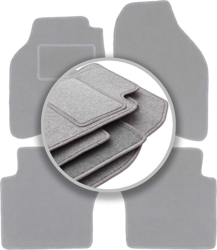 Graue Automatten für: Honda Jazz II Fließheck (2002-2008)