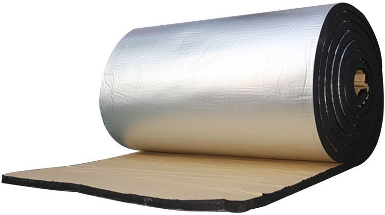 6 mm feuerfeste Schall- und Wärmedämmung für Auto und LKW, 500 x 2000 mm, 20 x 79 Zoll