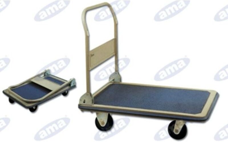 Plattformwagen Tragfähigkeit 150 kg Klappmodell 480x734 mm - 31206