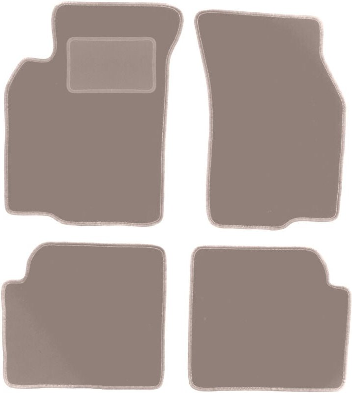 Beige Veloursmatten für: Mitsubishi Colt V (CJ0) Fließheck (1996-2003)