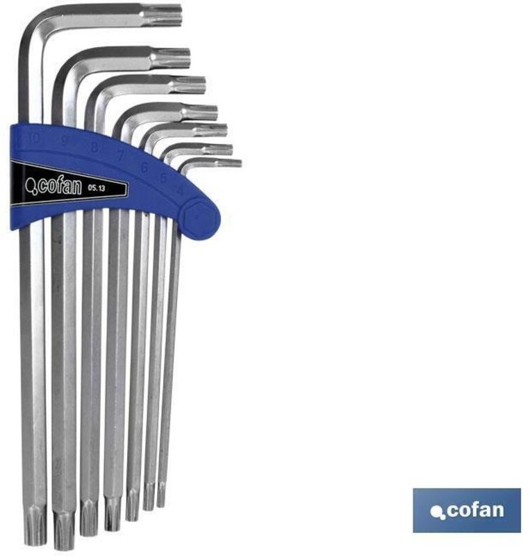 Ribe 7-teiliges Schlüsselset. (M4-M10)