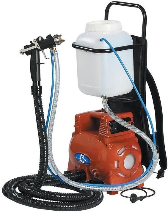 Rigo - kompressor professional PMR80/6 spritzlackierung, 800 watt, komplett.