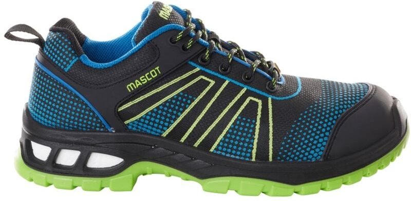 Thumbnail - Mascot MASCOT® FOOTWEAR ENERGY Sicherheitshalbschuh S1P ESD SRC DGUV Gr.48 schwarzblau/limonengrün