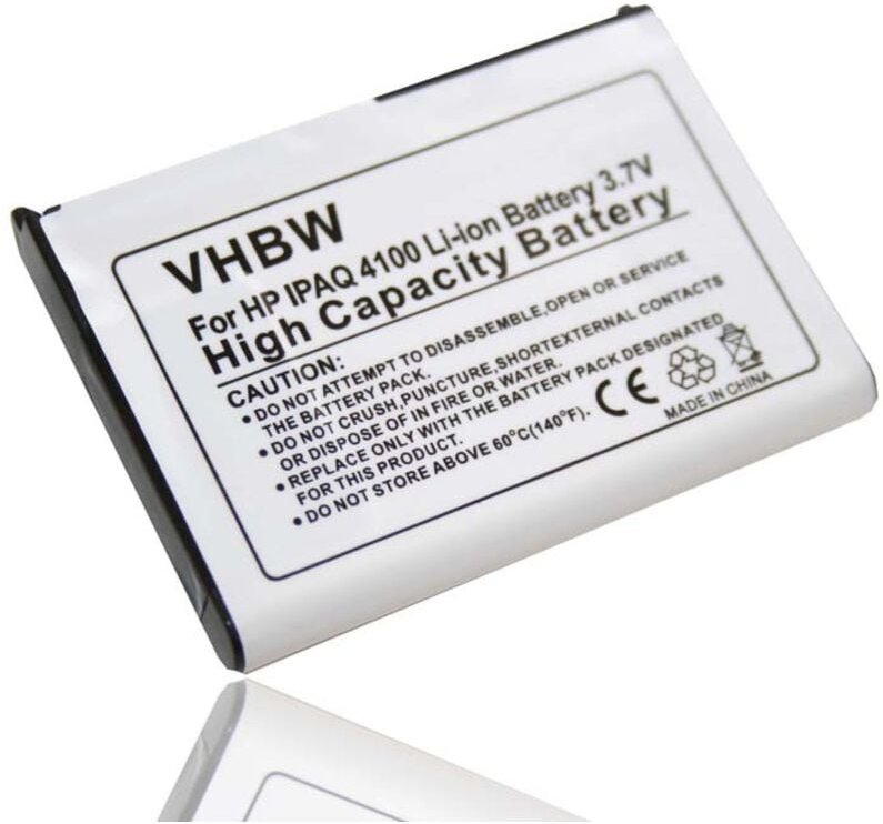 vhbw 1x Akku Ersatz für Fujitsu-Siemens S26391-F2607-L50, S26391-K165-V562 für Handheld Computer Scanner (1000 mAh, 3,7 ...