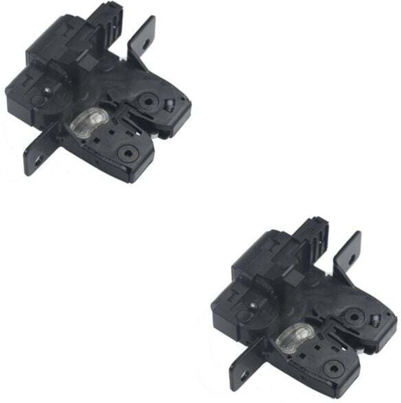 2er Set, Kofferraumschloss-Betätiger, Heckklappenschloss für Renault, Kofferraumschlossblock, Heckklappenschloss 8200947...