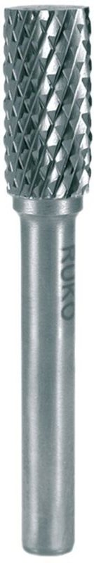 116013 Frässtift Hartmetall Zylinder 12 mm Länge 65 mm Schaftdurchmesser 6 mm - Ruko