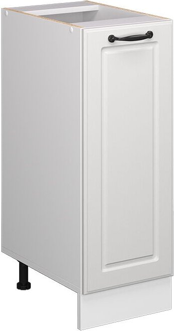 Vicco - Apothekerschrank R-Line, Weiß Landhaus, 30 cm ohne Arbeitsplatte