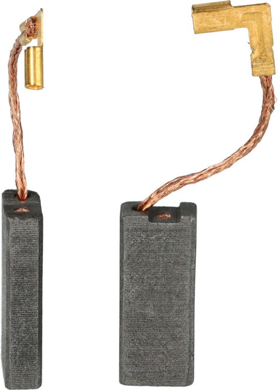 Vhbw - 2x Kohlebürste 24,5 x 10 x 4,9 mm kompatibel mit Festool cs 70 EB1 Elektrowerkzeug, Tischkreissäge