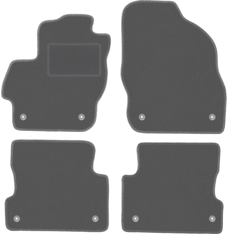Graphit-Fußmatten für: Mazda 3 II BL Fließheck, Limousine (2008-2013)