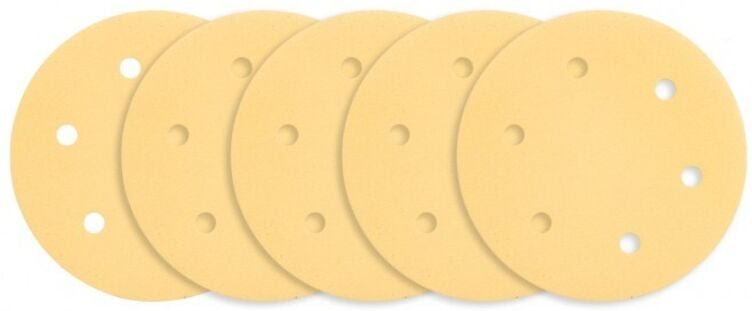 Graphit-Schleifpapier - 225 mm, K180, 5 Stück - für Schleifmaschinen 59G264/59G265