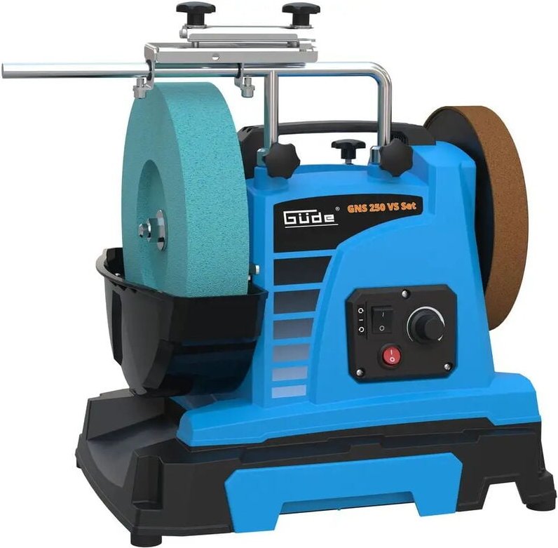 Thumbnail - Güde - Schleifmaschine Nassschleifer gns 250 vs Set mit Haltevorrichtungen