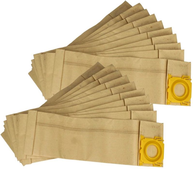 20x Staubsaugerbeutel kompatibel mit Sebo 370 Comfort, 370 Electronic, 470 Comfort Staubsauger - Papier, 23,5cm x 15,5cm...