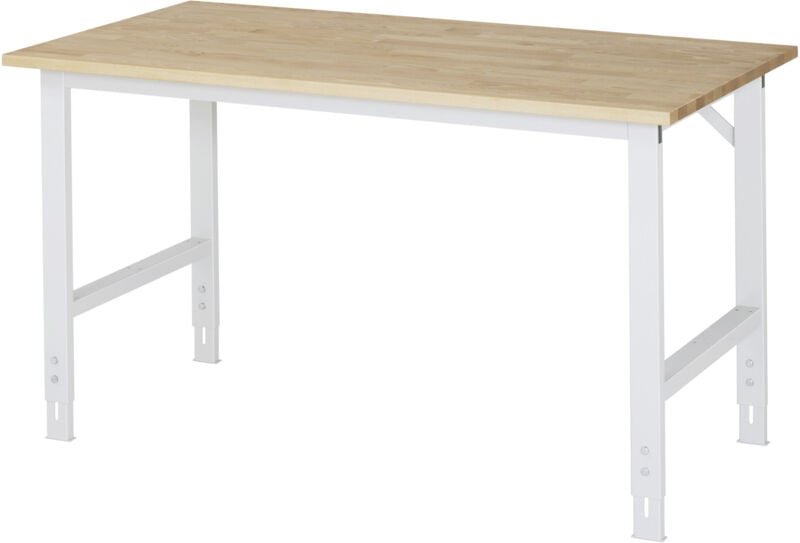 Arbeitstisch Buche BxTxH 1500x800x760-1080mm - RAU