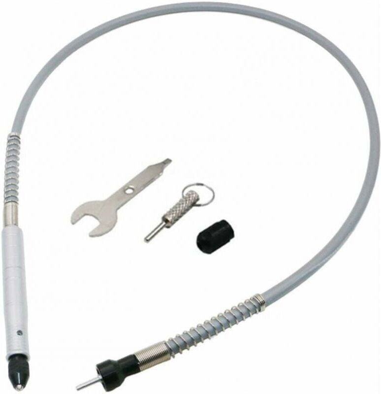 Thumbnail - Cyslmuk - 1/8' (3,175 mm) flexibler Wellenaufsatzadapter, flexible Bohrfutterverlängerung, kleines elektrisches Schleifz...