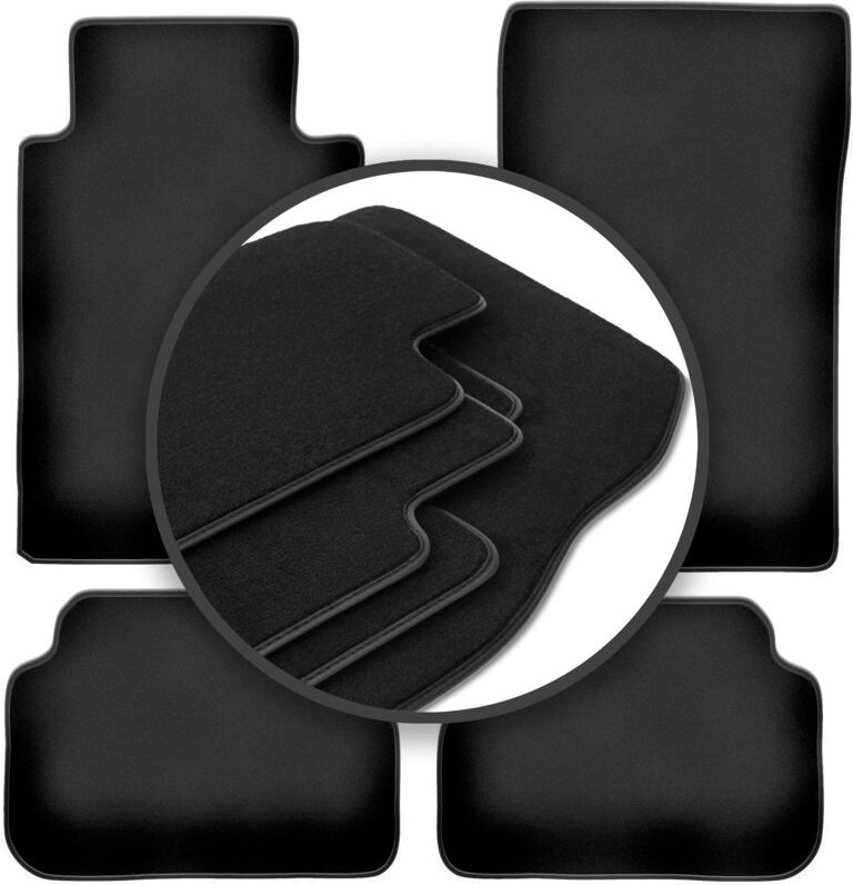 Premium-Fußmatten für: Mercedes E W124 Coupé (1984-1997)