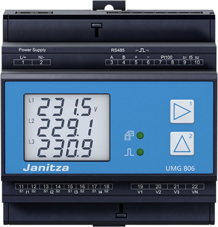 Janitza - umg 806 (ul) Energieanalysator