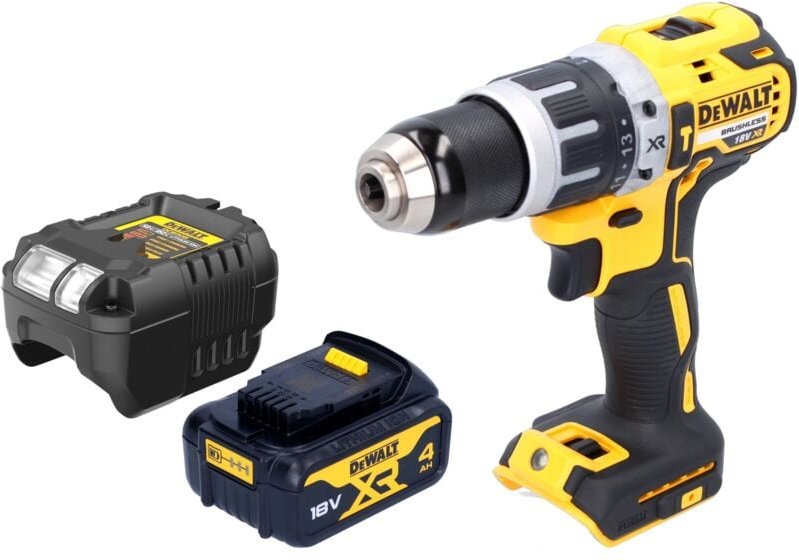 Dcd 796 M1 Akku Schlagbohrschrauber 18 v 70 Nm Brushless + 1x Akku 4,0 Ah + Ladegerät - Dewalt
