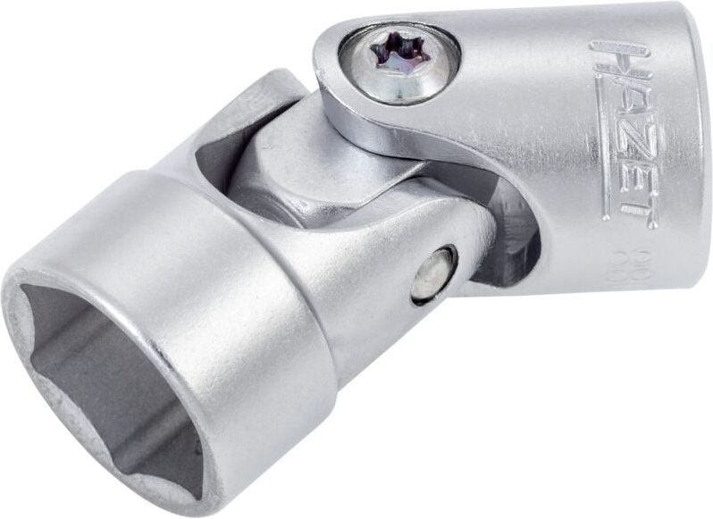 Gelenk Steckschlüsseleinsatz, Sechskant, Vierkant hohl 10 mm (3/8), Außen-Sechskant-Tractionsprofil, 15 mm - Hazet