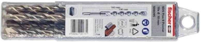 Thumbnail - fischer Bohrer SDS Plus II Pointer 12/200/260 QP