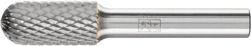 Hartmetall Frässtift Walzenrund wrc ø 12x25 mm Schaft-Ø 8 mm Z4 universal mittel fein - Pferd