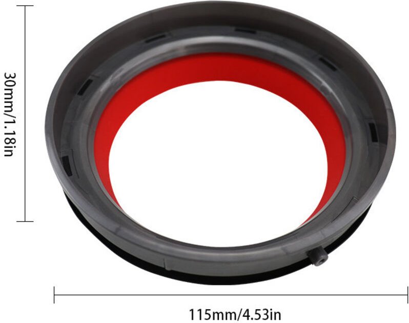 Dichtungsring für Dyson V11, fester Dichtungsring an der Oberseite des Staubbehälters für Dyson V11 Staubsauger - Ahlsen