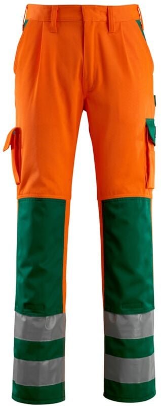 Mascot SAFE COMPETE Warnschutzhose Olinda Gr. 92 orange/grün