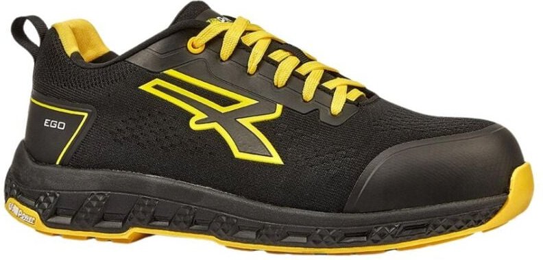 U-power - Fitz esd S1PS hi hro fo sr Sicherheitsschuhe - 47 eu - Schwarz / Gelb