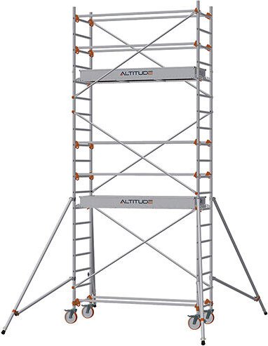 Rollgerüst 2 Bühnen - Max. Arbeitshöhe 5.90m - 613714