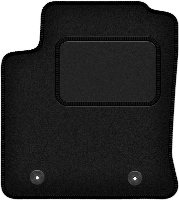 Fahrermatte schwarz für: Ford Focus MK1 FL Fließheck, Limousine, Kombi (2001-2004)