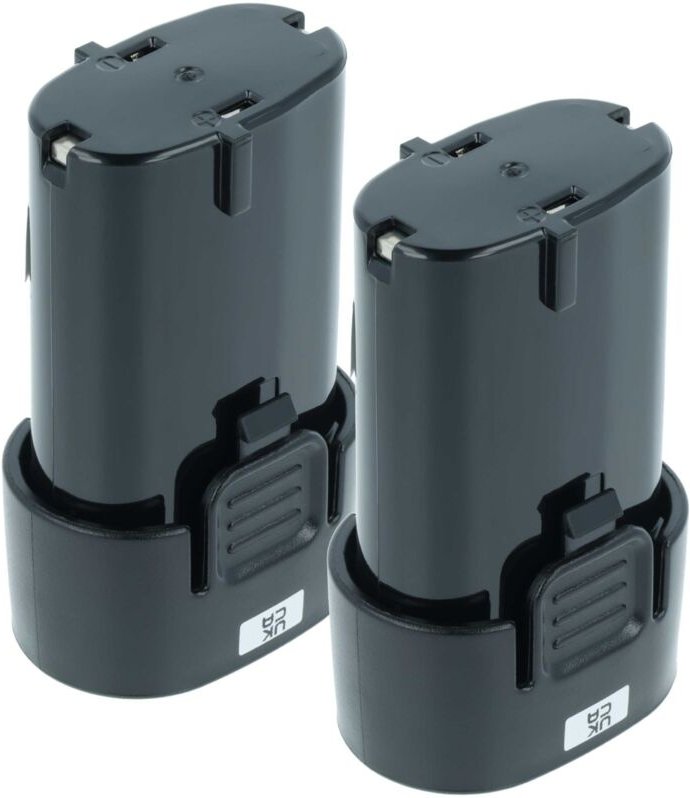 Vhbw - 2x Akku kompatibel mit Makita TD021, TD020D, TD020DSE, TD020DS, TD020DSW, TD020DSEW, TD020DW Werkzeug (2000 mAh, ...