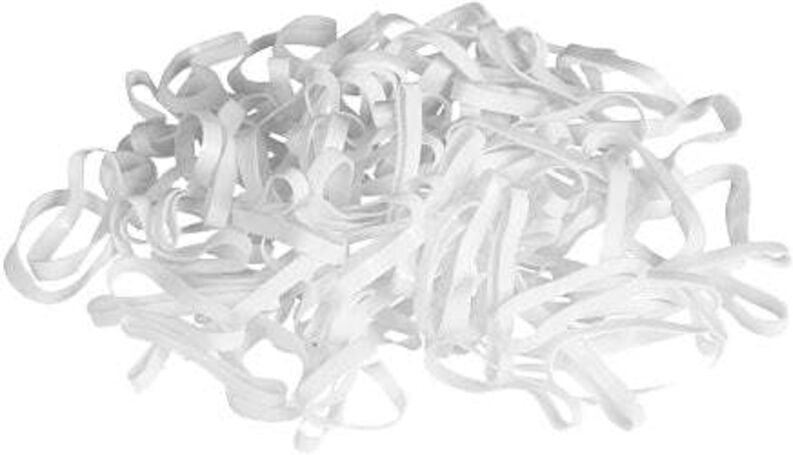 Gummibander silikon wei