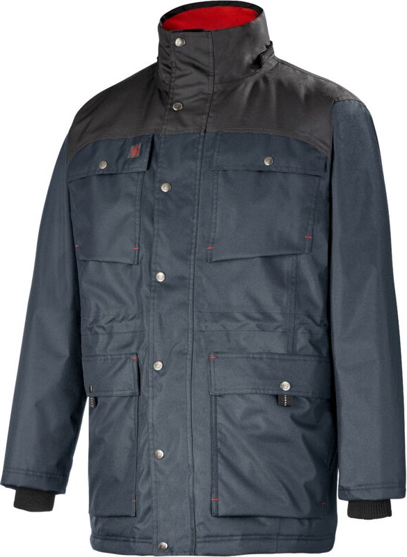 Parka Chuck Grau Charcoal / Schwarz 3xl