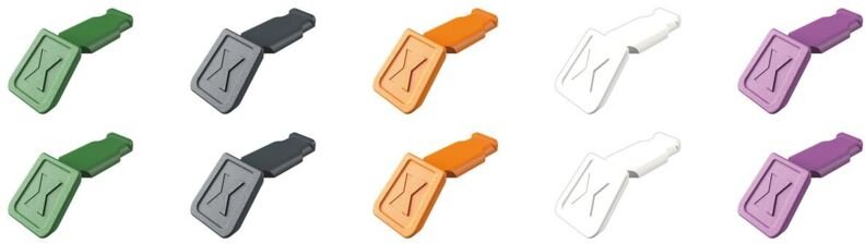 00 61 10 c V02 Zangenkennzeichnung 10 St. - Knipex