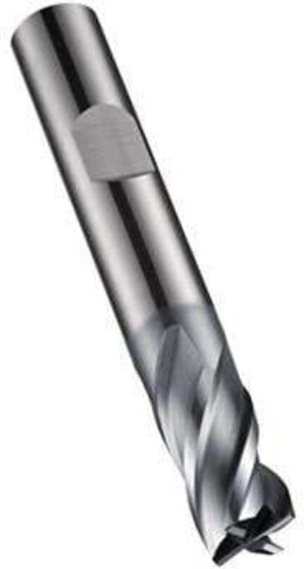 Schaftfräser S804HB DIN 6527K D.2mm Gesamt-L.50mm Schneiden-L.4mm HM AlCrN