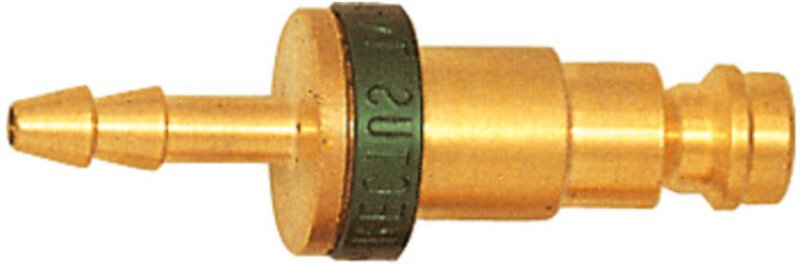 Unverwechselbare Einstecktülle nw 5, ms blank, Tülle lw 6, grün - Riegler