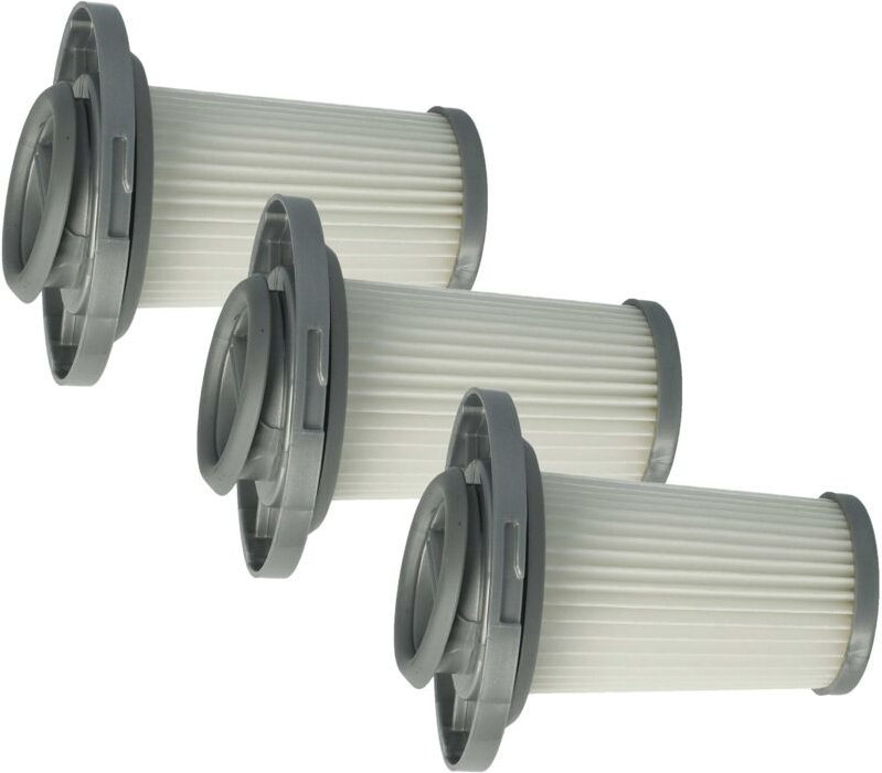 3x Trennfilter kompatibel mit Tefal X-Force Flex 8.60 Allergy TY9688WO Staubsauger - Ersatz-Filter, Abwaschbar Grau Weiß...