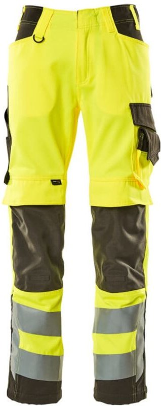 Warnschutzhose Kendal safe supreme 15579-860-1718 100 hi-vis gelb/dunkelanthrazit - Mascot