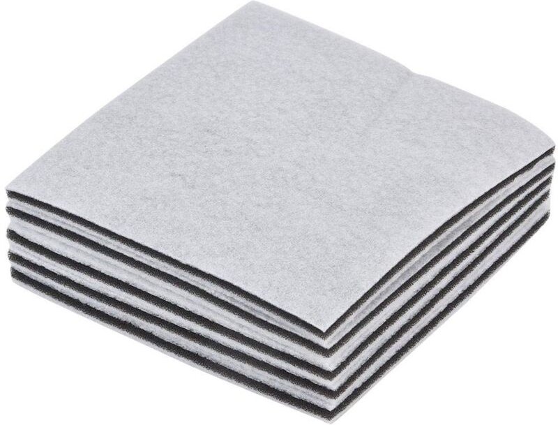 Cosiki 5 Stück Reiniger Vormotorfilter, Universal Motor Filter Staubsauger Vormotor Filter 150 150mm