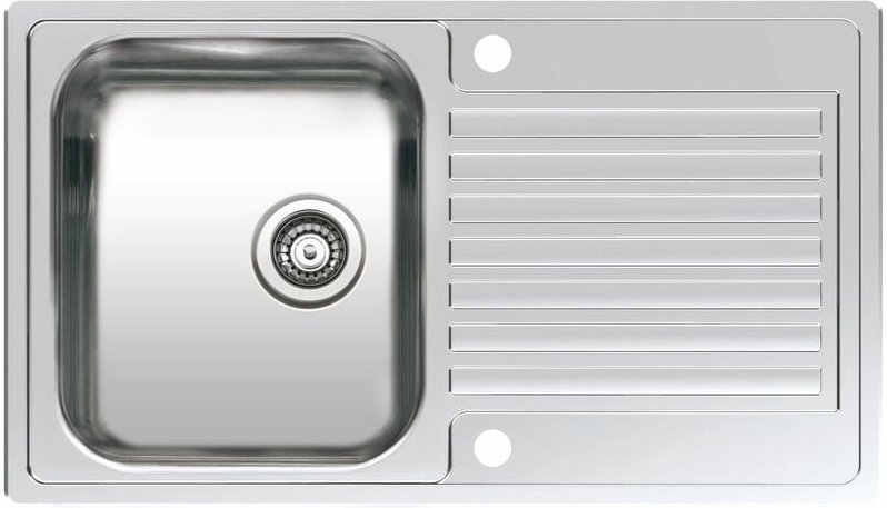 REGINOX CENTURIO L10, 850 x 490 mm reversibel, Edelstahl