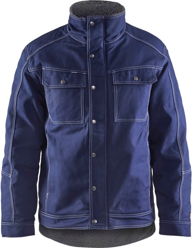 Thumbnail - Arbeitsjacke für Handwerker, gefüttert 481513 - Marine S