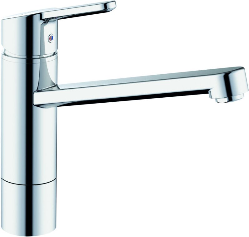 M2 Spültisch-Bajonett-Einhandmischer, geschlossener Hebel, - Kludi